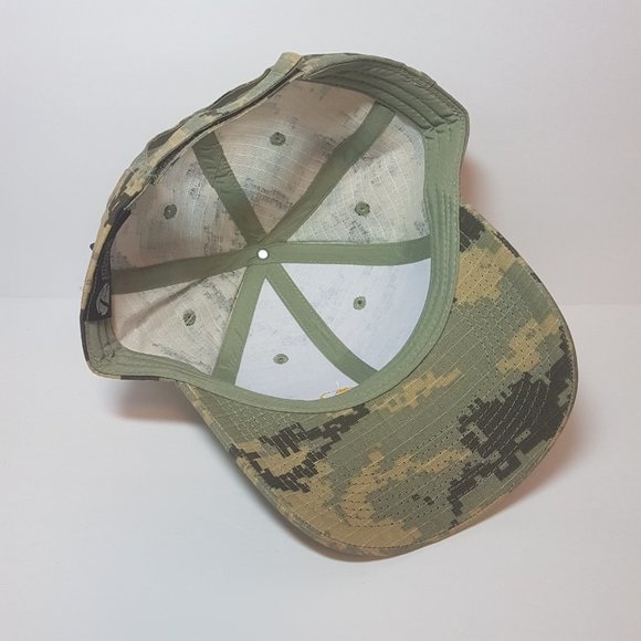 NWT ENBRIDGE Hat Organic Cotton Trucker Hat Curved bill Embroidered Camo Cammo - Picture 14 of 16